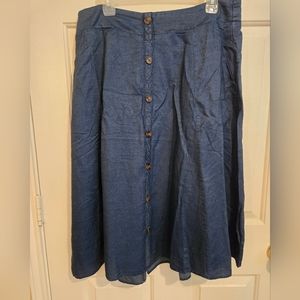 Torrid Denim Midi Skirt